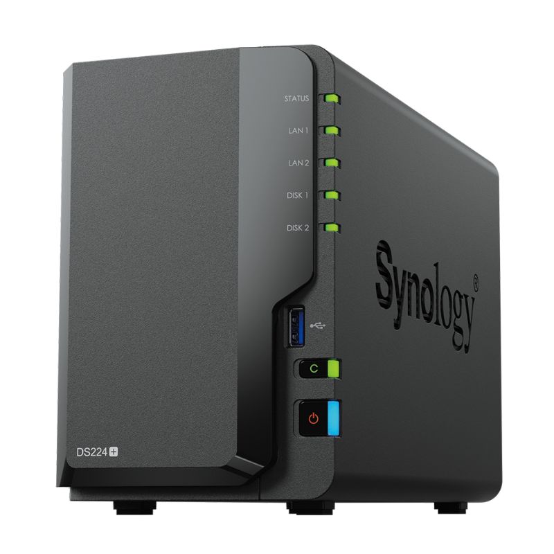 Thiết bị lưu trữ NAS Synology DS224+ Chính hãng, giá tốt nhất