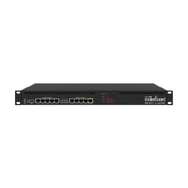 MikroTik RB3011UiAS-RM, Thiết bị cân bằng tải Router chịu tải 300 user
