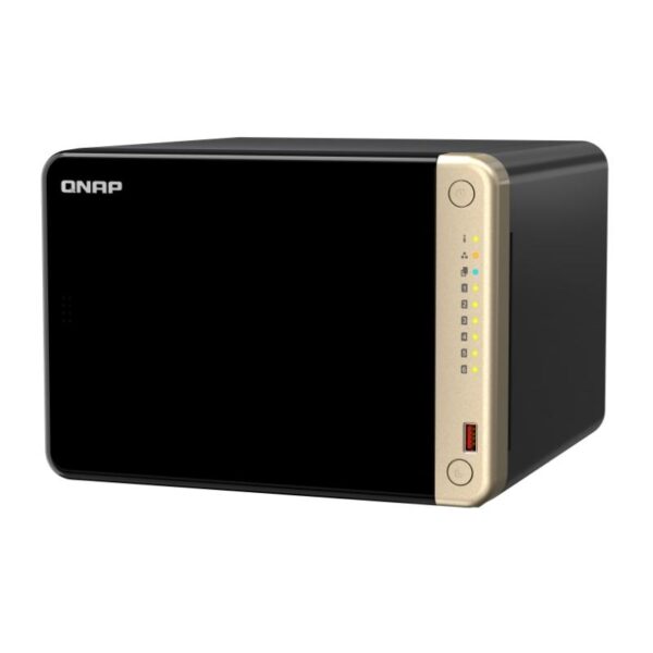 QNAP TS-664-4G | Thiết bị lưu trữ NAS 2.5GbE M.2 NVMe Cache